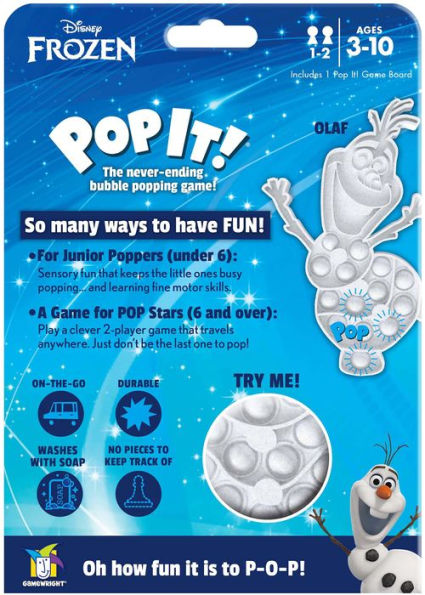 Disney Pop It Frozen, Olaf
