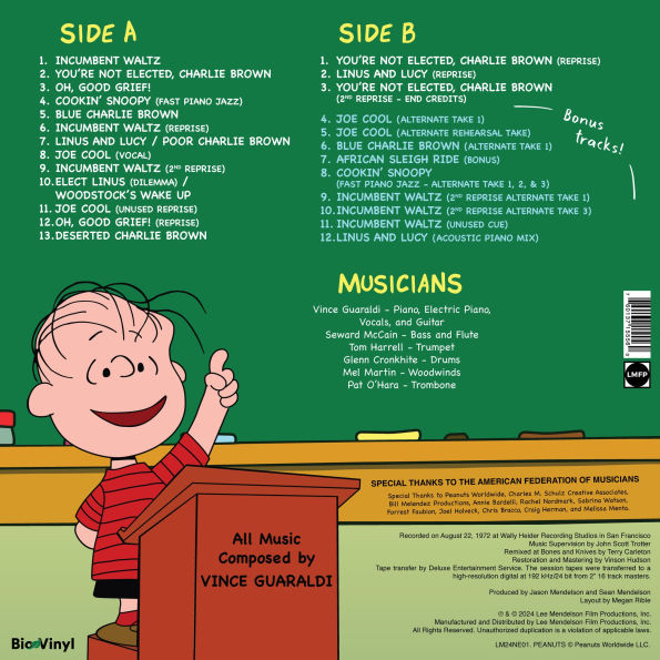 You're Not Elected, Charlie Brown [Original Sountrack Recording]