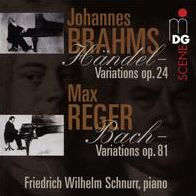 Johannes Brahms: H¿¿ndel Variations, Op. 24; Max Reger: Bach Variations, Op. 81