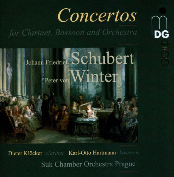 J.F.Schubert, P.v. Winter: Concertos for Clarinet, Bassoon and Orchestra