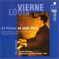 Title: Louis Vierne: 24 Pi¿¿ces en style libre, Artist: Ben van Oosten