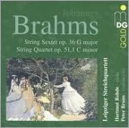 Brahms: String Sextet; String Quartet