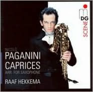 Title: Paganini: Caprices arr. for Saxophone, Artist: Raaf Hekkema