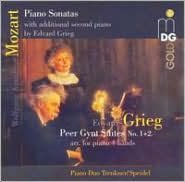 Mozart: Piano Sonatas with additional second piano; Grieg: Peer Gynt Suites Nos. 1 & 2