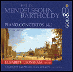 Title: Mendelssohn: Piano Concertos 1 & 2, Artist: Elisabeth Leonskaja