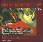 Title: Frank Martin: Suite from Der Sturm; Six Monologues from Jedermann; Symphonie Concertante, Artist: Thomas Oliemans