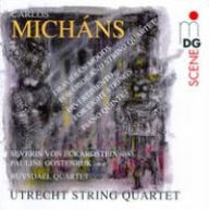 Title: Carlos Michans: Dravidian Moods; Divertimento; Piano Quintet, Artist: Utrecht String Quartet