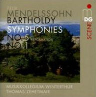 Title: Mendelssohn: Symphonies Nos. 1 & 5 