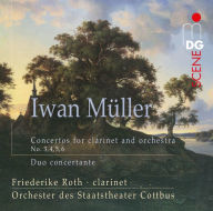 Title: M¿¿ller: Concertos for Clarinet and Orchestra Nos. 3, 4, 5 & 6; Duo concertante, Artist: Friederike Roth