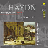 Title: Haydn: String Quartets, Vol. 9 - Op. 20 Nos. 1, 3, 5, Artist: Leipziger Streichquartett