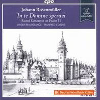Johann Rosenm¿¿ller: In te Domine speravi