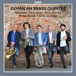 Alternative view 1 of Alexander Tcherepnin: Brass Quintet; Victor Ewald: 3 Brass Quintets