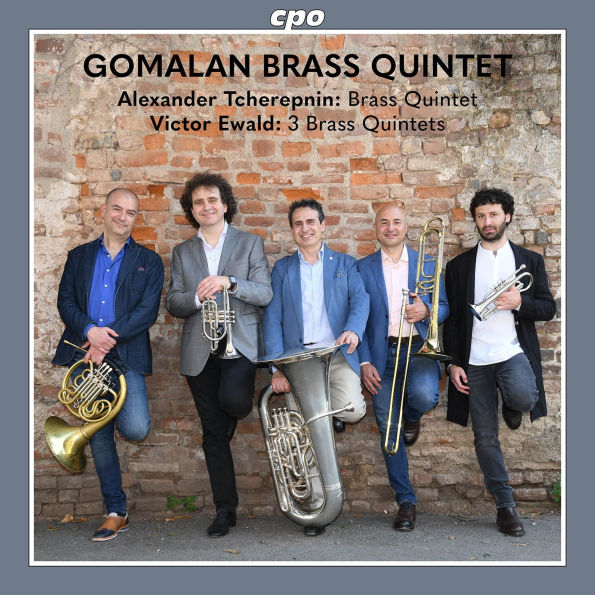Alexander Tcherepnin: Brass Quintet; Victor Ewald: 3 Brass Quintets