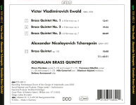 Alternative view 2 of Alexander Tcherepnin: Brass Quintet; Victor Ewald: 3 Brass Quintets