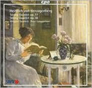 Heinrich von Herzogenberg: String Quintet Op. 77; String Quartet Op. 18