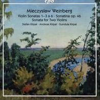 Mieczys¿¿aw Weinberg: Violin Sonatas 1-3 & 6; Sonatina Op. 46; Sonata for Two Violins