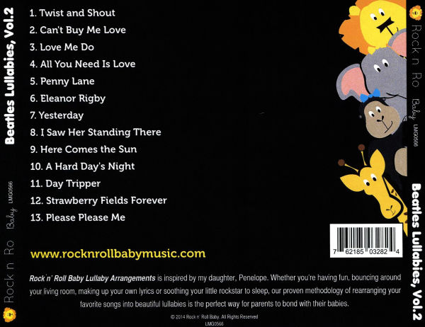 Beatles Lullabies, Vol. 2