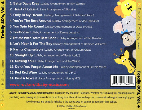 Totally 80's Lullabies