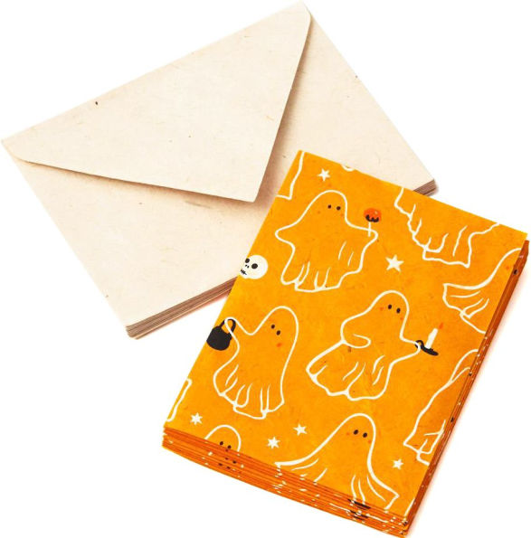 Fine Paper Ghosts Halloween Stationery Set