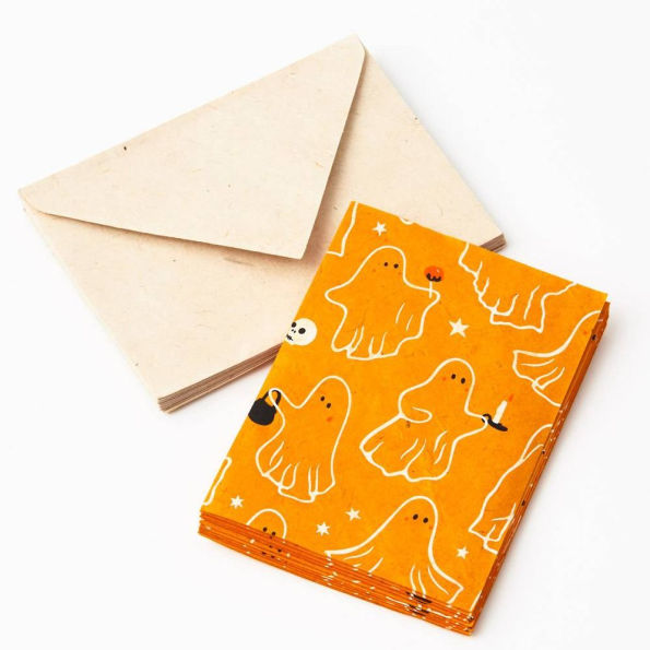 Fine Paper Ghosts Halloween Stationery Set