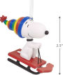Alternative view 5 of Snoopy Sled Resin Figural Ornament