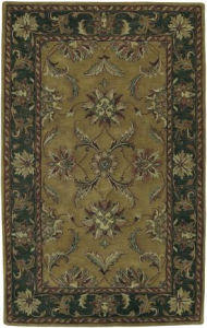 Title: Surya Ancient Treasures 101 9'' x 13'' gold Area Rug