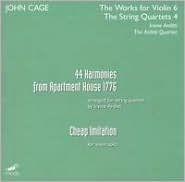 John Cage: 44 Harmonies from Apartment House 1776; Cheap Imitation