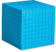 Title: LEARNING RESOURCES LER0927 BASE TEN CUBE PLASTIC BLUE-1/PK 10X10X10CM