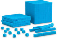 Title: LEARNING RESOURCES LER0930 BASE TEN STARTER SET PLASTIC BLUE-100 UNITS 30 RODS 10 FLATS 1 CUBE