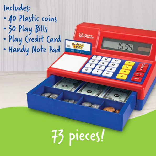 Pretend & Play® Calculator Cash Reg