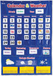 Alternative view 1 of Learning Resources Calendar & Weather Pocket Chart