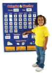 Alternative view 2 of Learning Resources Calendar & Weather Pocket Chart