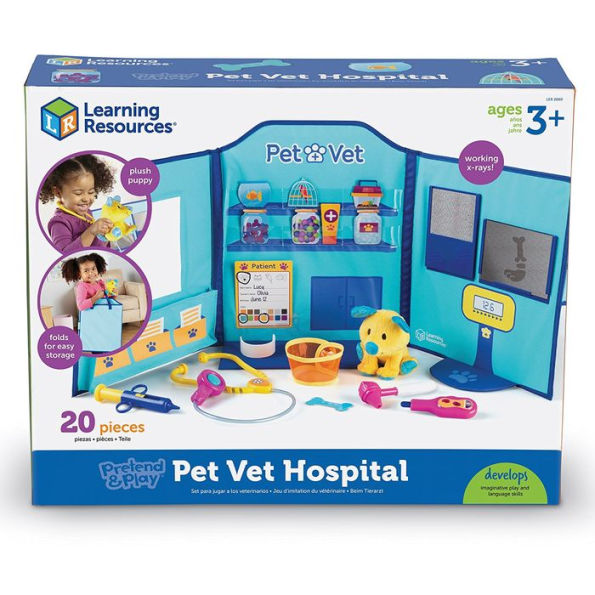 Learning Resources Pretend & Play Pet Vet Hospital