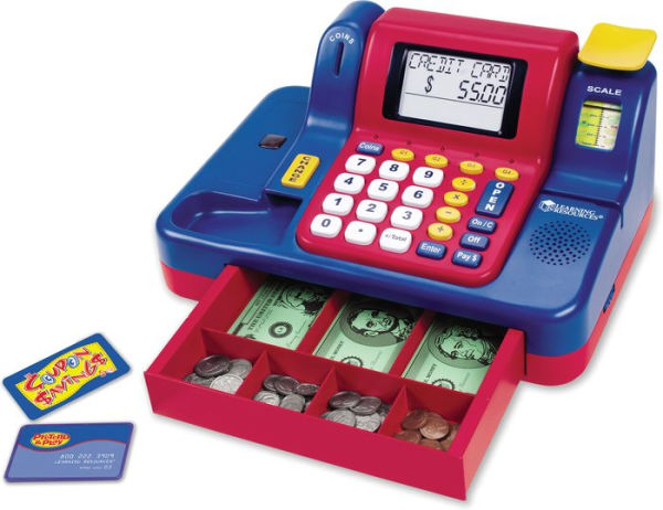 Learning Resources Pretend & Play® Teaching Cash Register