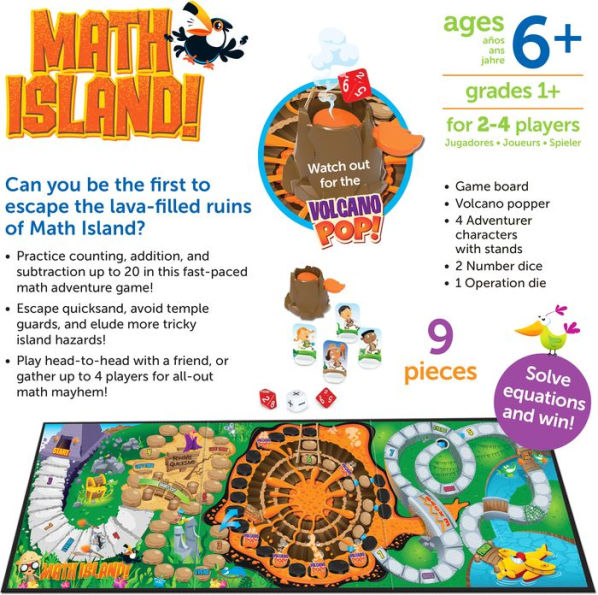 Math Island Addition & Subtraction Game