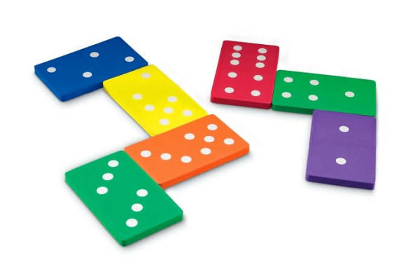 Jumbo Foam Dominoes