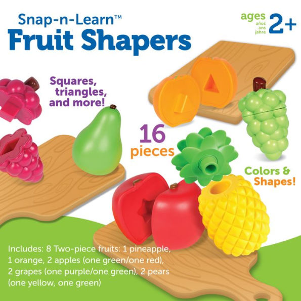 Snap-n-Learn Fruit Shapers