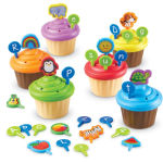 Alternative view 1 of Learning Resources ABC Party Cupcake Toppers