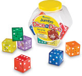 Alternative view 1 of Learning Resources LER7699 Jumbo Dice In Dice