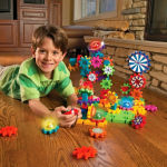 Alternative view 4 of Learning Resources Gears! Gears! Gears!® Lights & Action Motorized Building Set