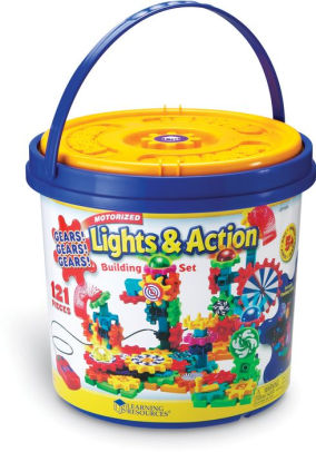 learning resources gears lights and action building set