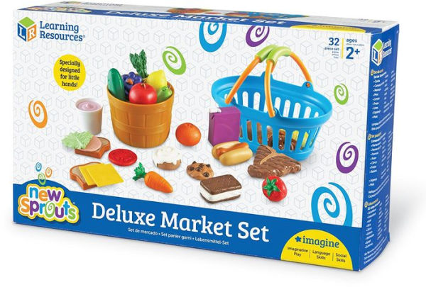 Learning Resources New Sprouts Deluxe Market Set