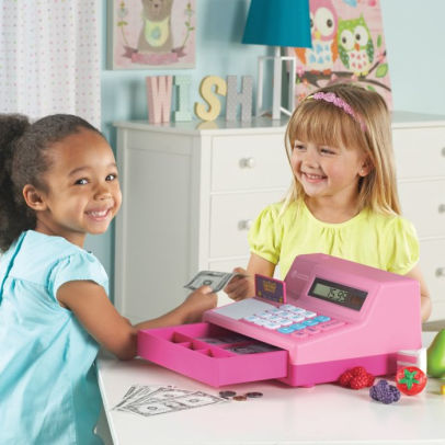 pretend & play calculator cash register