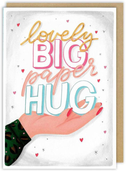 Paper Hug Friendship Greeting Card