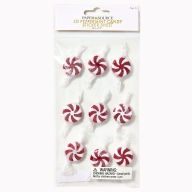 Title: 3D Peppermint Candy Sticker Sheet