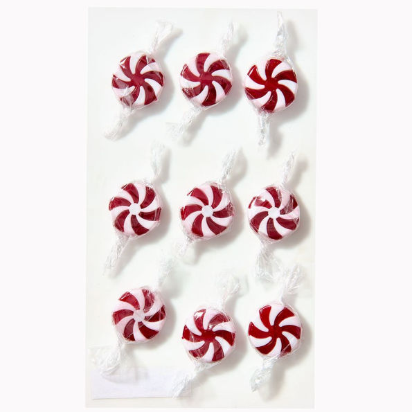 3D Peppermint Candy Sticker Sheet