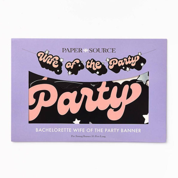 Wife Of The Party Bachelorette Banner