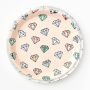 Bachelorette Diamond Large Plates