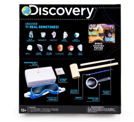 gemstone excavation kit science by me