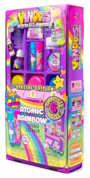 Vendees Atomic Rainbow Lip Balm